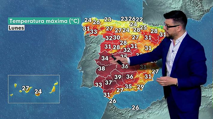 El tiempo - El Tiempo Noche - 23/06/24