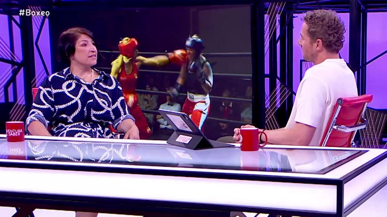 La exboxeadora profesional Miriam Gutiérrez | Ver