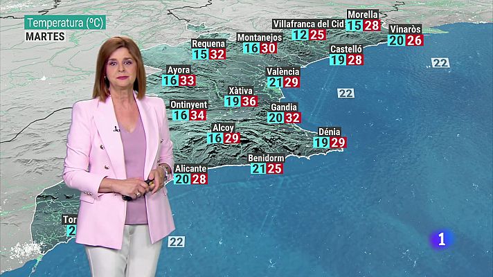 El tiempo en la Comunitat Valenciana - 24/06/2024