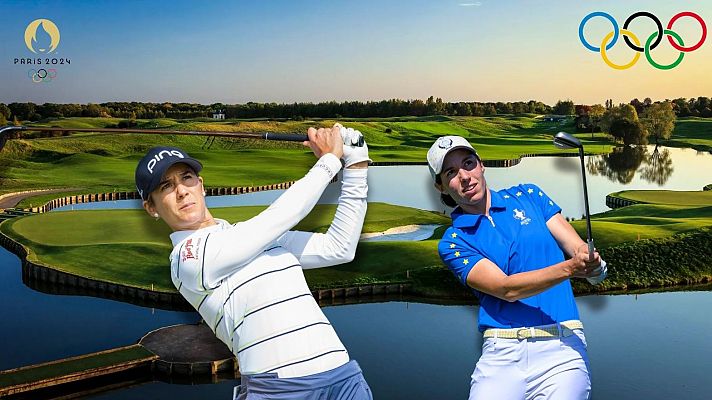Juegos Olímpicos París 2024 - Azahara Muñoz: "Mi marido me hará de caddie en los JJOO de París"