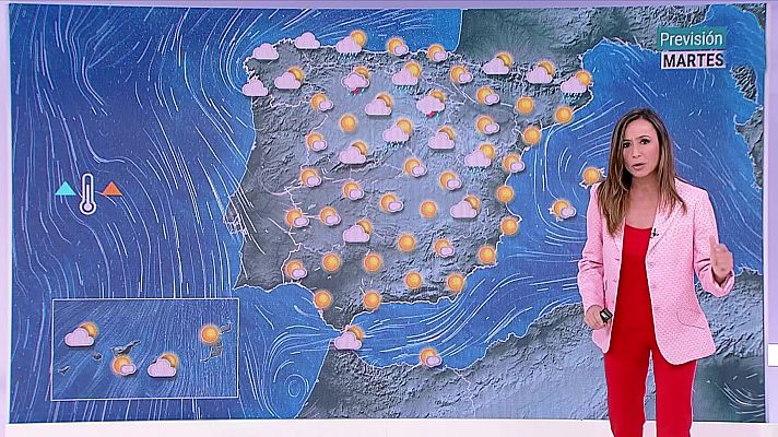 El tiempo - Las temperaturas máximas aumentarán en la mitad norte y descenderán en litorales del este y sudoeste