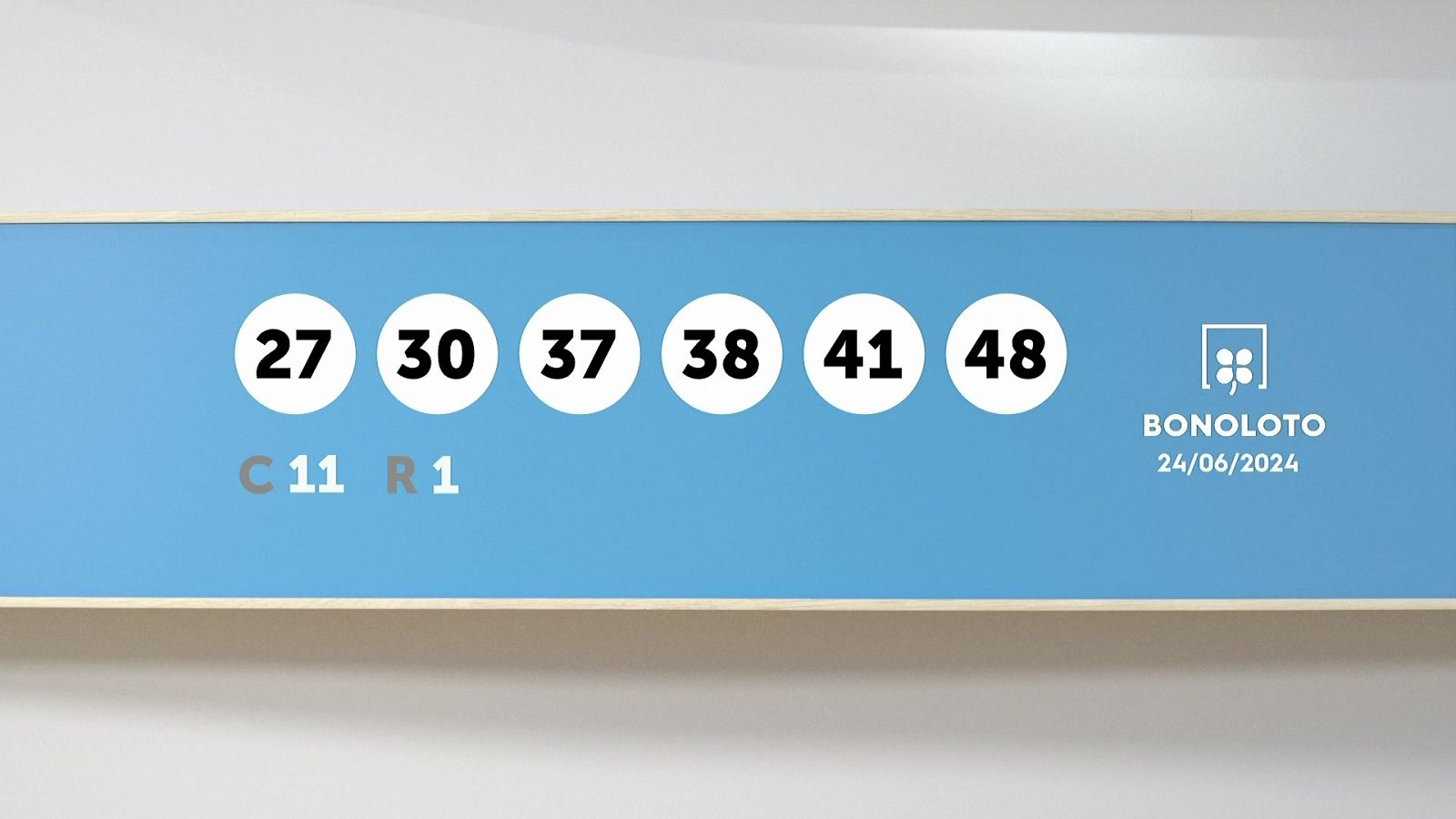 Sorteo de la Lotería Bonoloto del 24/06/2024 - Ver ahora