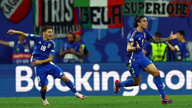 Gol de Zaccagni (98') Croacia - Italia (1-1) | Eurocopa 2024 - Eurocopa | Ver