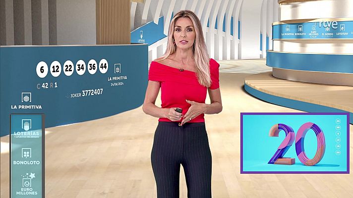 Loterías - Sorteo de la Bonoloto y Primitiva del 24/06/2024