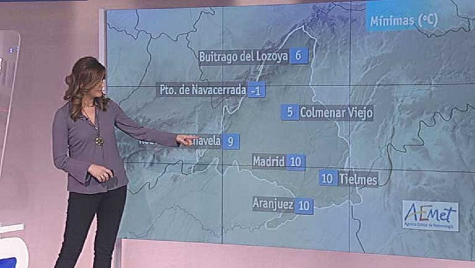 El tiempo en la Comunidad de Madrid - 17/12/12