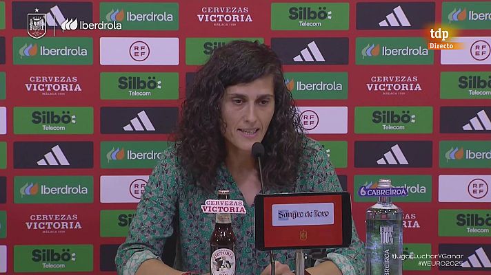 Fútbol - Montse Tomé sobre la vuelta de Patri Guijarro: "Lo importante es que está convencida de estar aquí"