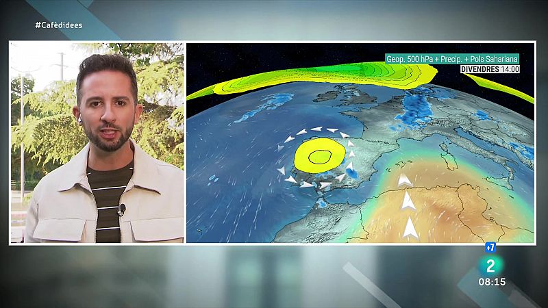 El Temps - Sol, ruixats de tarda i ms calor, per pendents d'una nova DANA