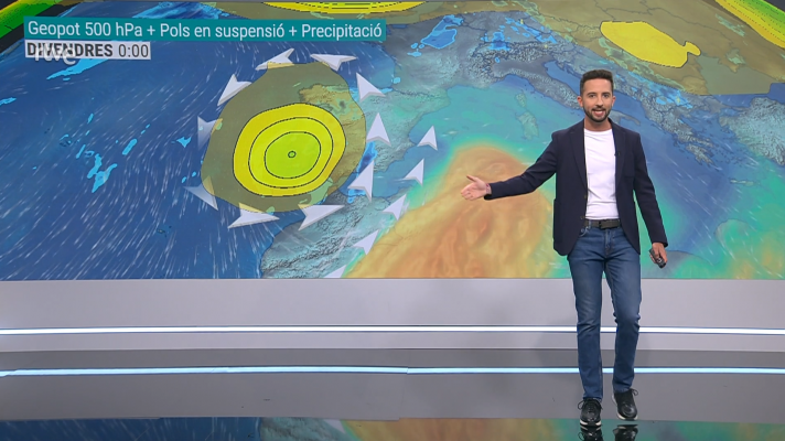 Sol, ruixats de tarda i més caloreta, però pendents d'una nova DANA