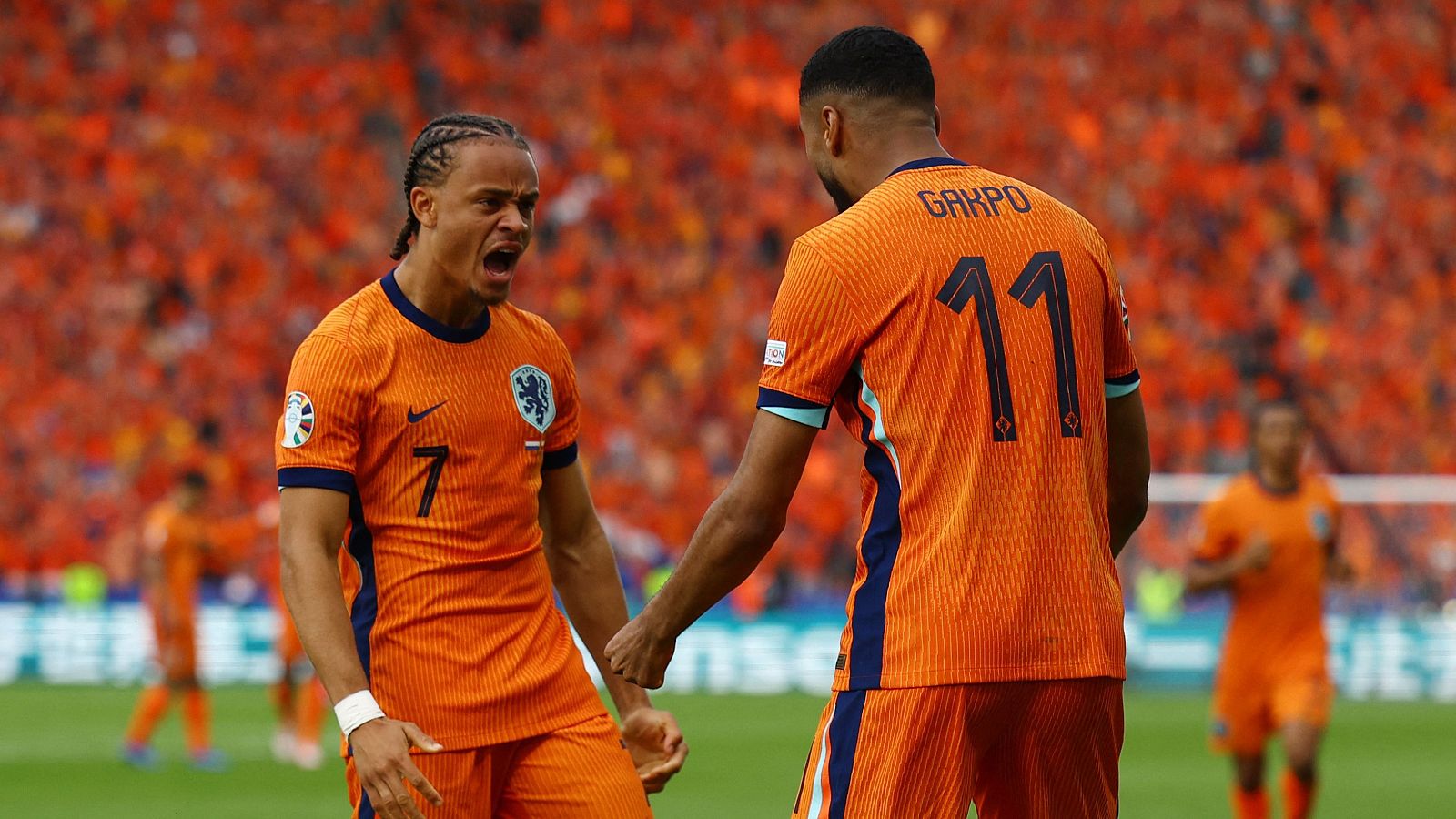 Gol de Gakpo (47') Países Bajos - Austria (1-1) | Eurocopa 2024 - Eurocopa | Ver