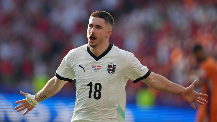Eurocopa - Romano Schmid se estrena con Austria marcando el 1-2 ante Países Bajos