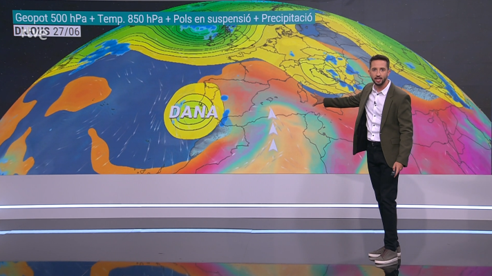 El temps - Un pic de calor i una DANA abans d'acabar el juny