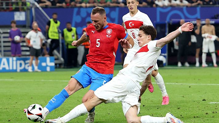 Chequia - Turquía: resumen | Grupo F - Eurocopa 2024