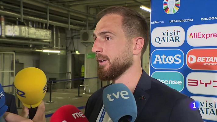 Oblak, tras el pase de Eslovenia a octavos: "Es un día histórico, pero el partido importante es el siguiente"