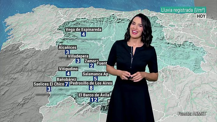 El tiempo en Castilla y León