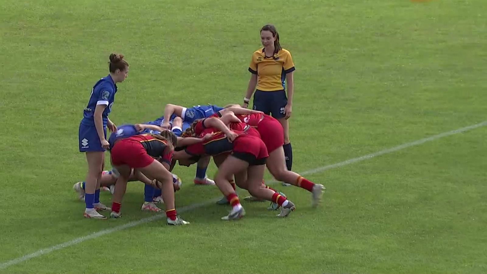 Rugby Sevens Championship Series femenino España Italia