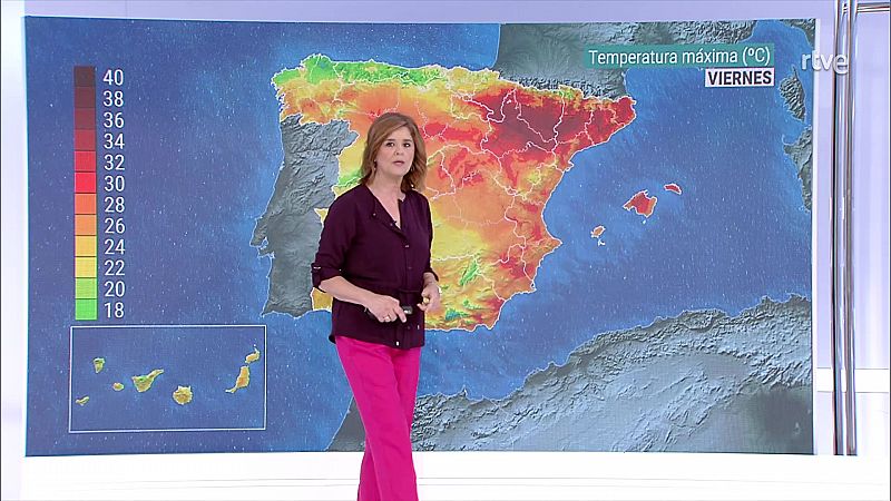 Chubascos y tormentas localmente fuertes en zonas del sur, centro, interior noroeste, meseta Norte, norte del sistema Ibérico y alto Ebro y, a últimas horas, interior este y sudeste - ver ahora