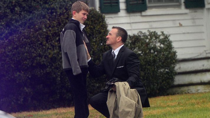 Telediario 1 - Funerales en Newtown