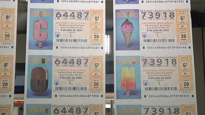 Loterías - La suerte en tus manos - 28/06/2024
