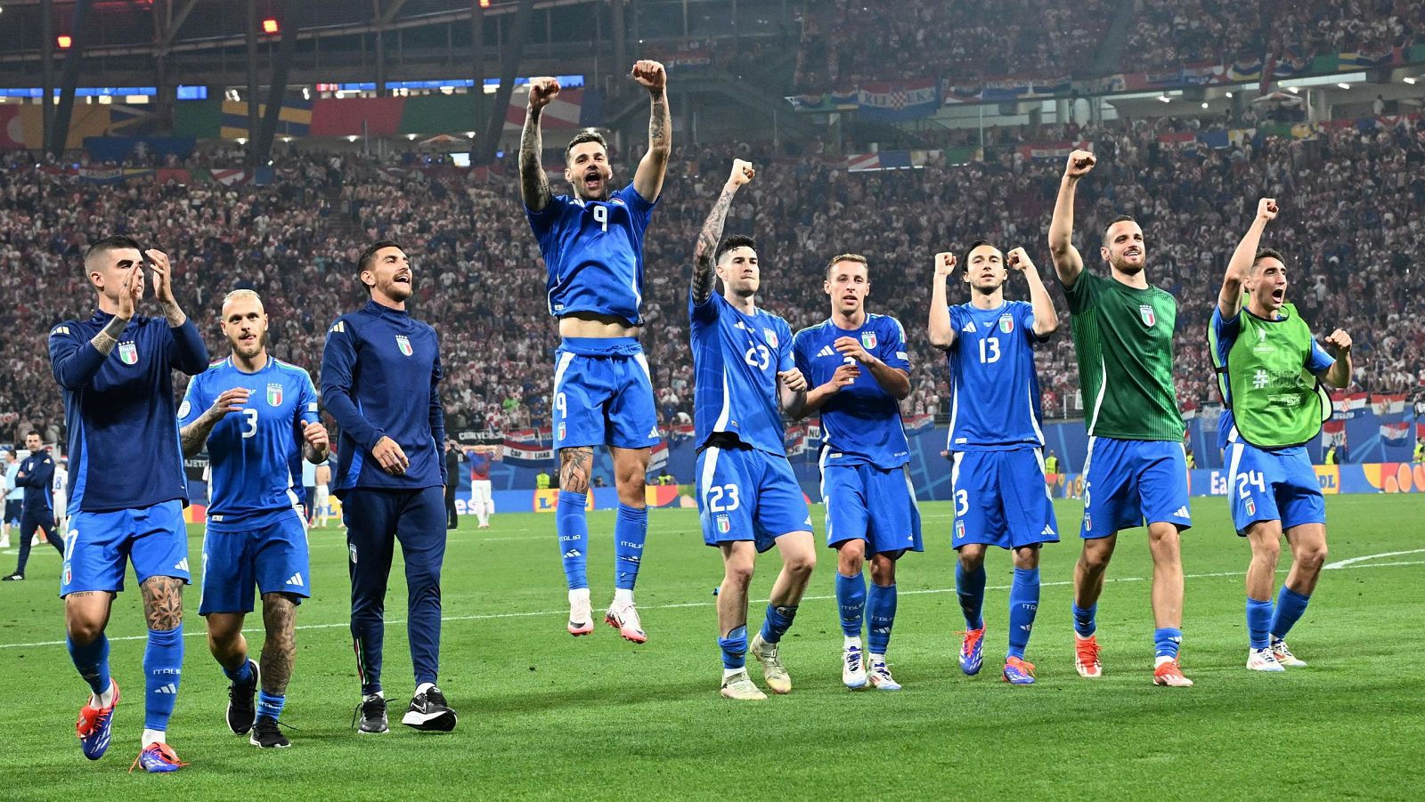 Italia superó su "miedo psicológico" ante Croacia y es "capaz de todo" ante Suiza