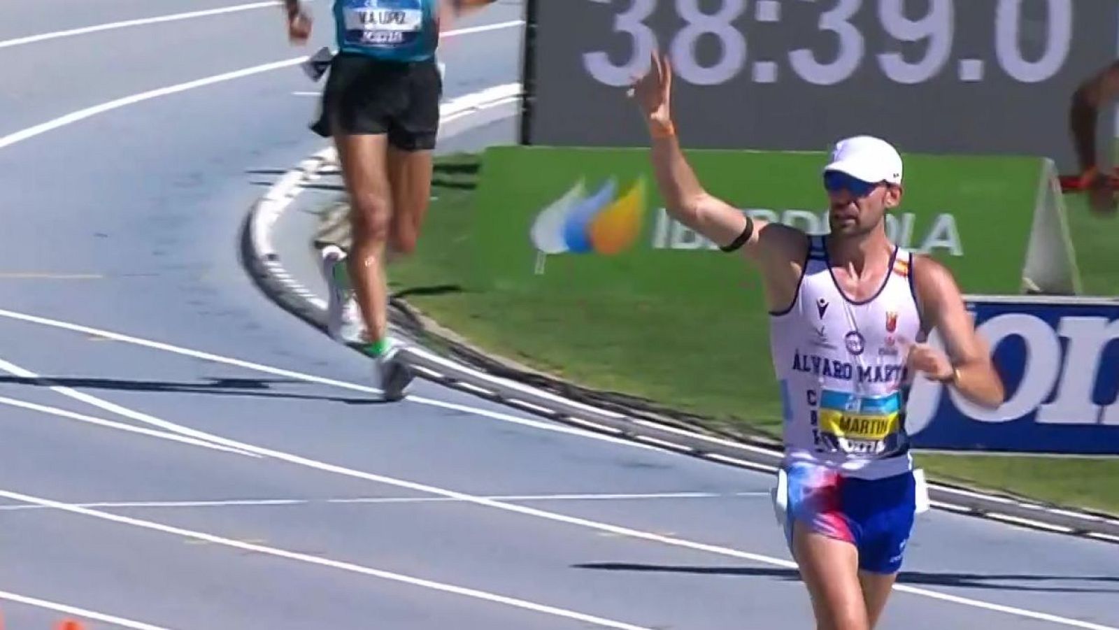 Álvaro Martín, campeón de España de 10K marcha por séptima vez - Atletismo | Ver