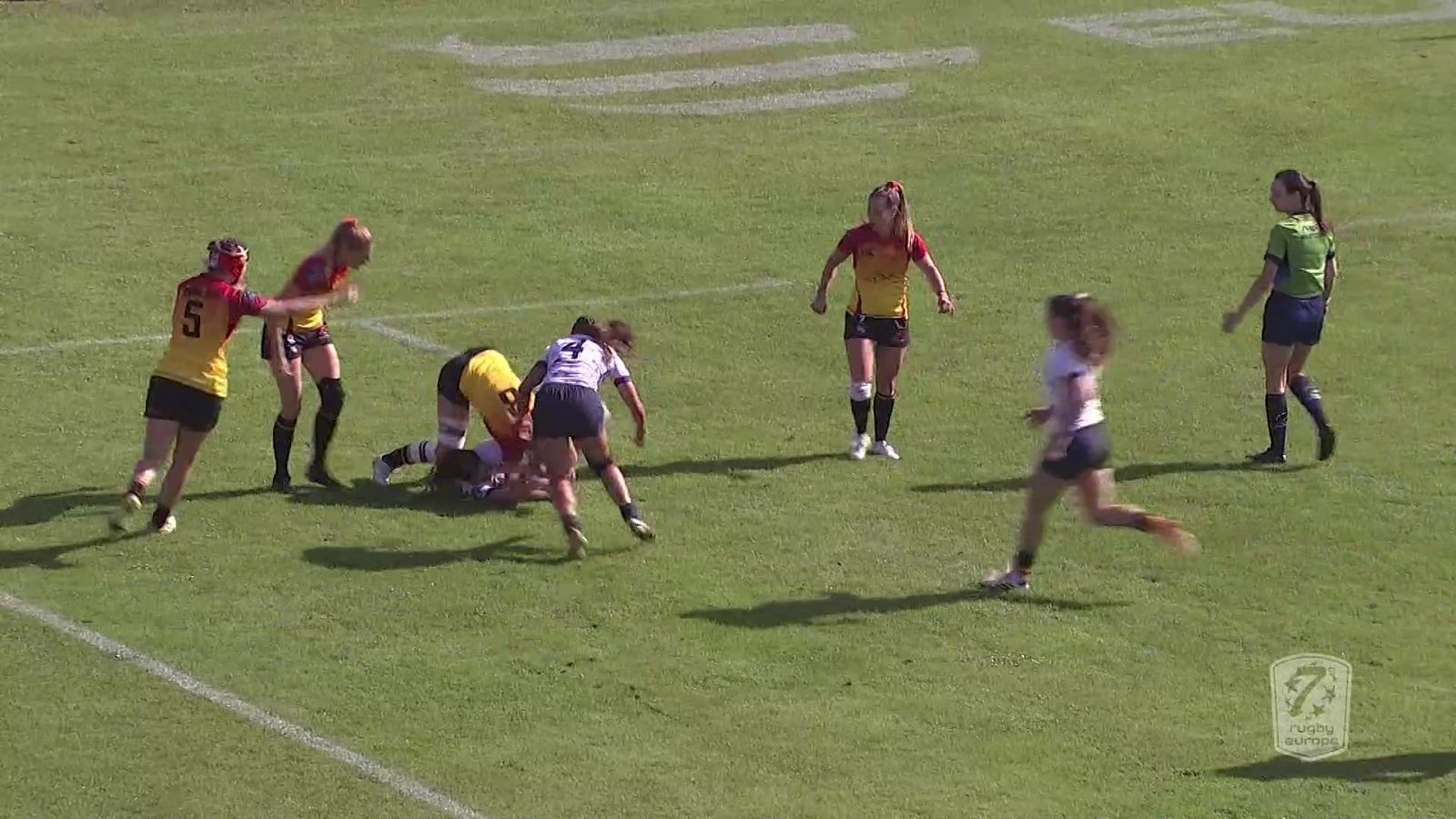 Rugby - Sevens Championship Series femenino: Bélgica - España