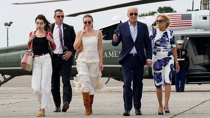 Biden se reúne con su familia para hablar de su futuro político | Ver
