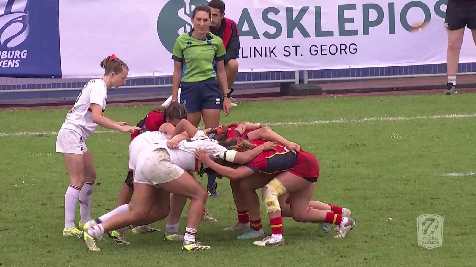 Rugby - Sevens Championship Series. Bronce Femenino: Bélgica - España