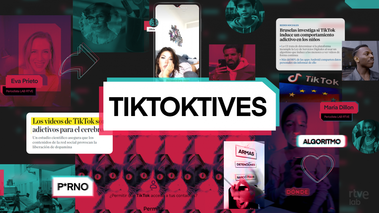 'Tiktoktives', una investigación del Lab RTVE sobre el impacto de TiktTok en menores