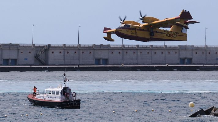 Telediario 1 - Así trabaja el Ejército del Aire en su lucha contra los incendios