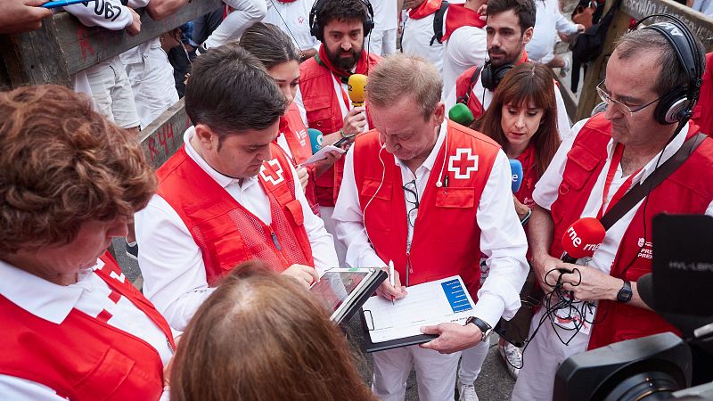 El dispositivo de seguridad Sanfermines 2024 desplegará cerca de 100 voluntarios de la Cruz Roja