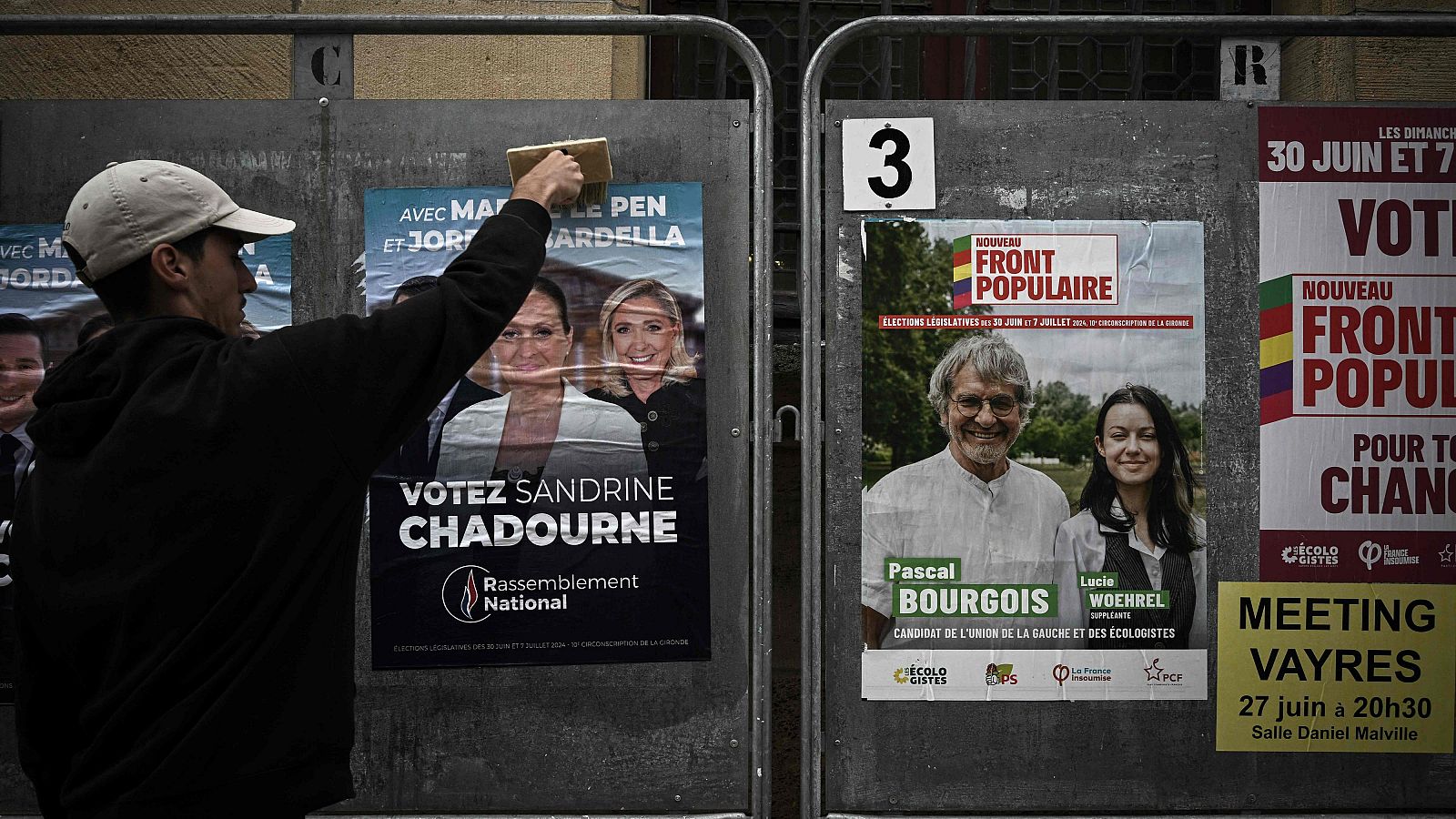 La izquierda y los macronistas retiran más de 200 candidaturas para frenar a la ultraderecha en Francia