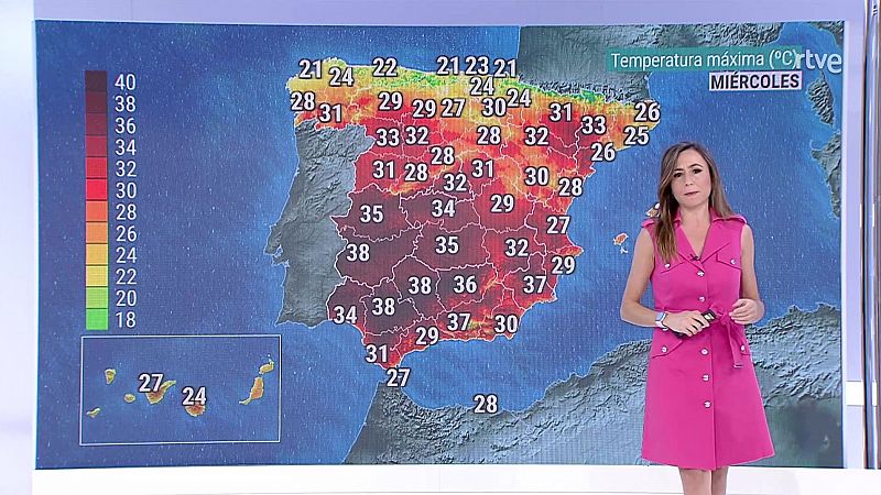 Ascenso notable de las máximas en el extremo sudoeste de Andalucía - ver ahora