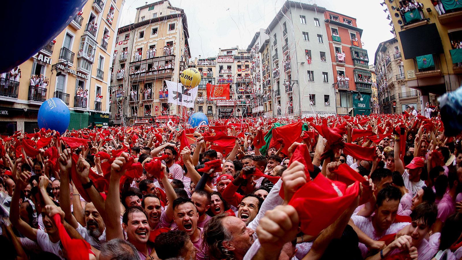 San Fermín 2024: así son los últimos preparativos en Pamplona - La hora de La 1 | Ver