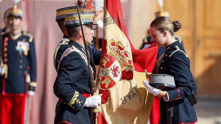 Informativo 24h - Así ha sido el primer año de formación militar de la Princesa de Asturias