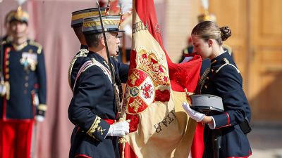 As ha sido el primer ao de formacin militar de la Princesa de Asturias