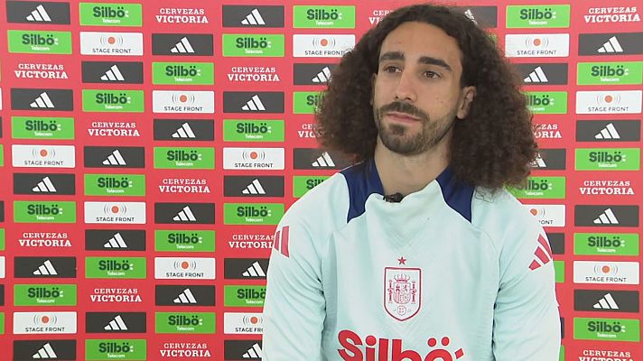 Cucurella, a RTVE: "Estar aquí es un privilegio"