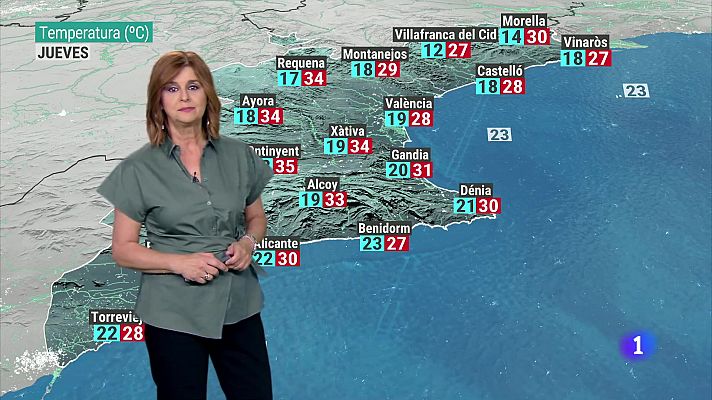L'informatiu - Comunitat Valenciana - El tiempo en la Comunitat Valenciana - 03/07/2024