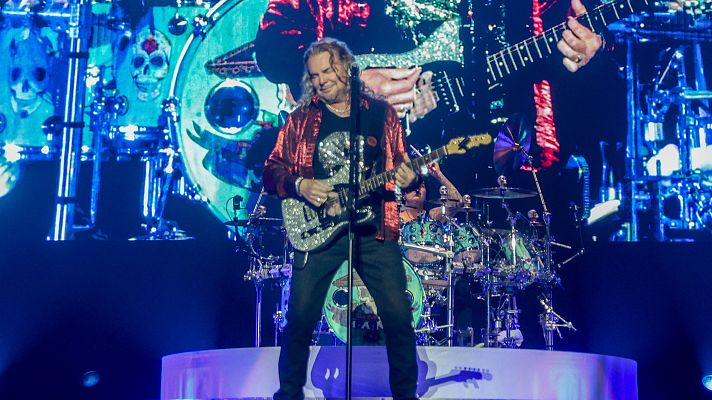 Telediario 1 - El grupo Mexicano Maná llega a Madrid con su gira