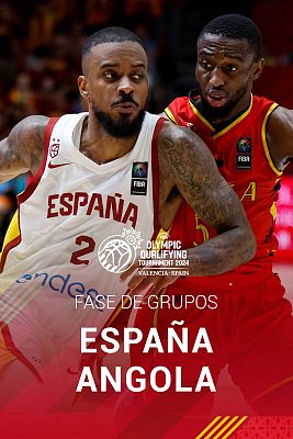 Torneo masculino de Clasificación Olímpica: España - Angola