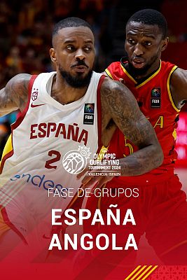Baloncesto en RTVE - Torneo masculino de Clasificación Olímpica: España - Angola