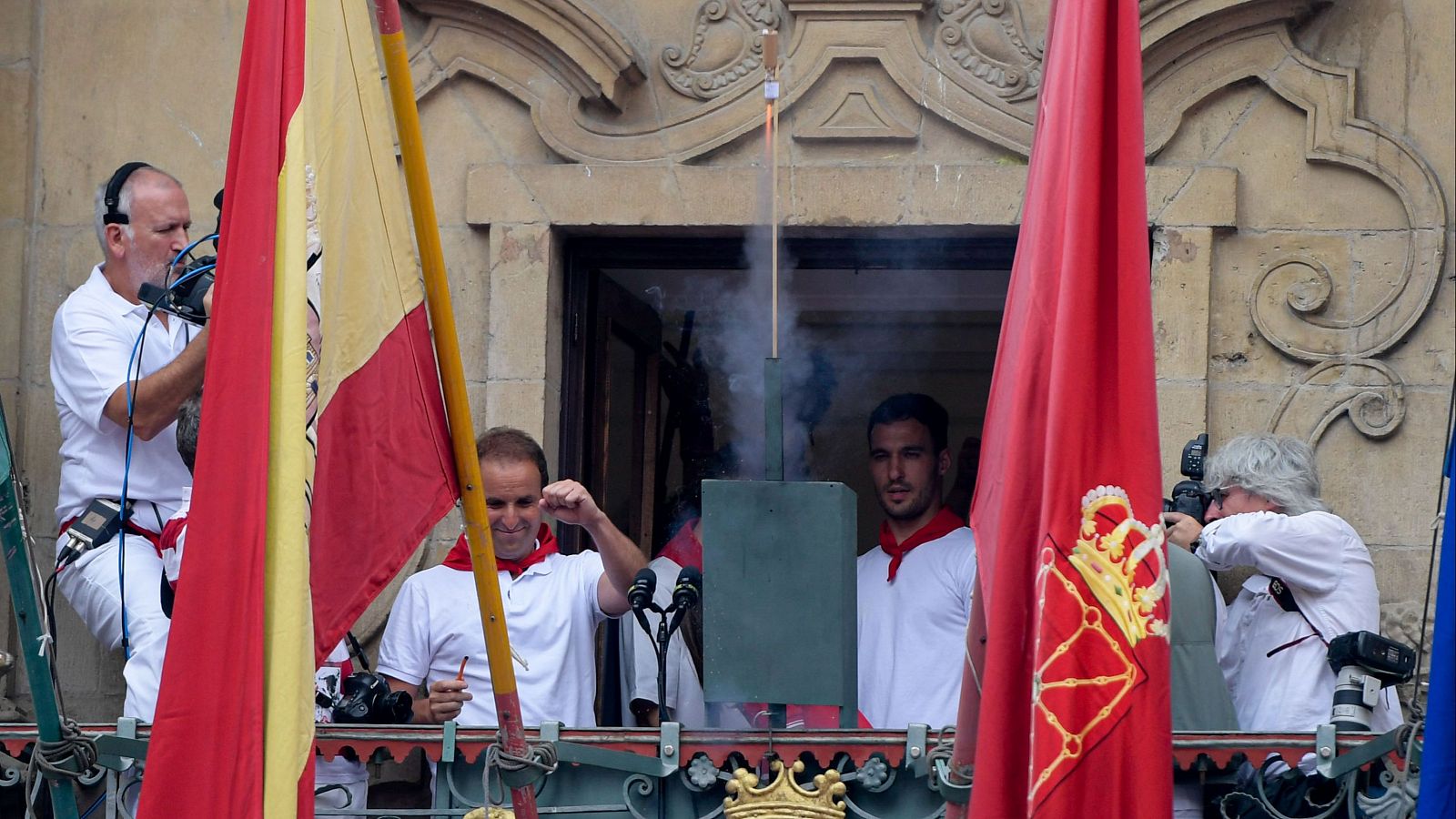 San Fermín 2024: últimos ensayos en Pamplona para el chupinazo