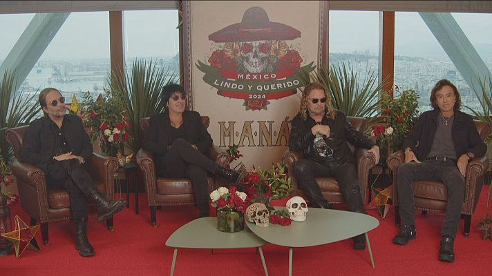 L'Informatiu - El grup mexicà Maná reconeix el públic espanyol com un "dels més efusius del món"