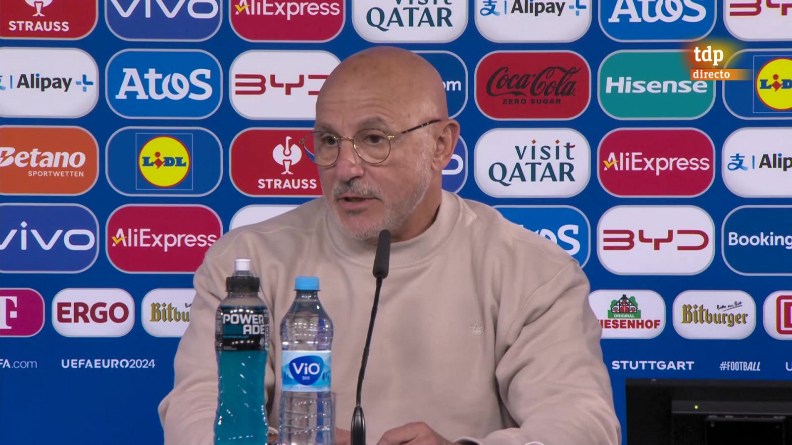 Declaraciones de Luis de la Fuente antes del España - Alemania - Eurocopa | Ver
