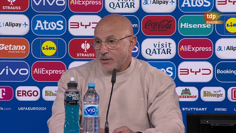 Declaraciones de Luis de la Fuente antes del Espaa - Alemania - Eurocopa | Ver