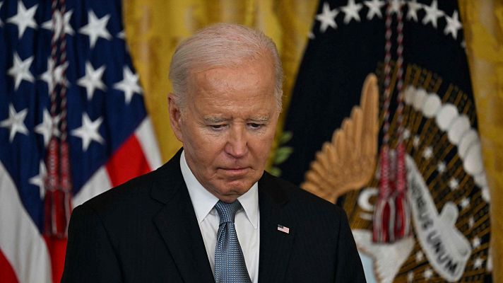 Nervios en la Casa Blanca ante el deterioro de la salud de Biden