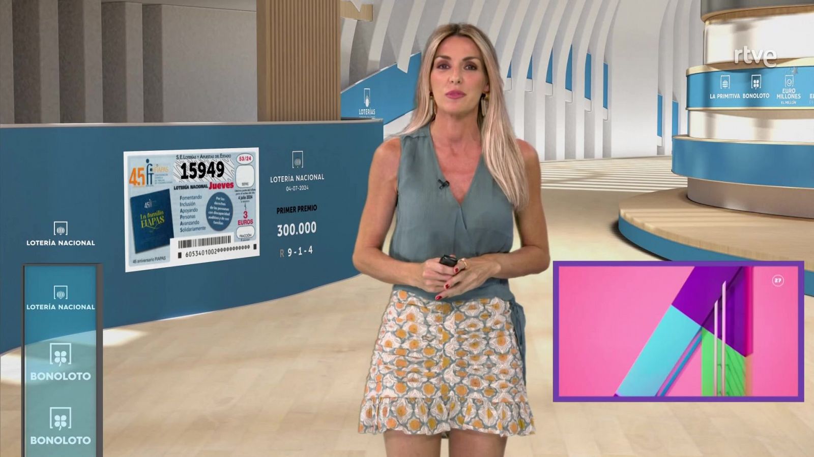 Sorteo de la Lotería Nacional, Bonoloto, Primitiva y Jóker del 04/07/24 - ver ahora