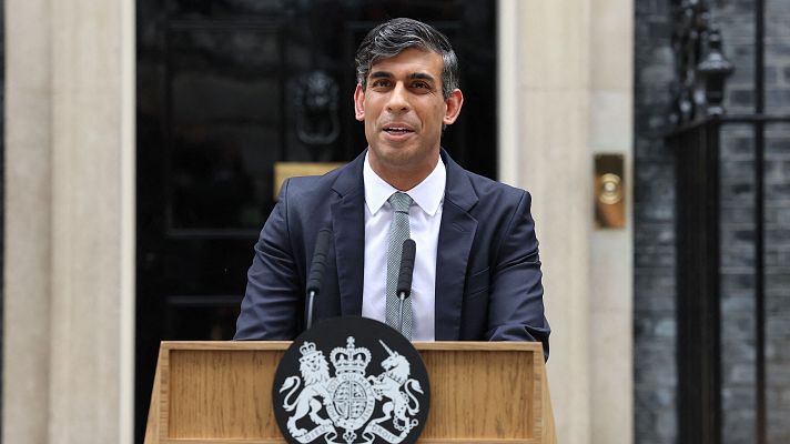 Informativo 24h - Sunak renuncia al liderazgo del Partido Conservador: "Lo siento por no haber cumplido"