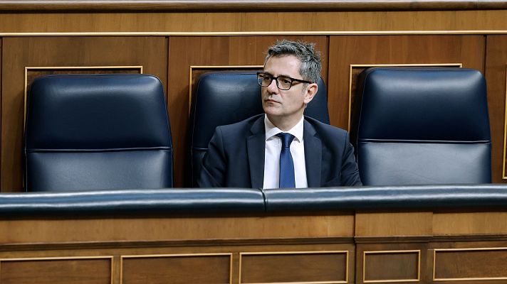 Informativo 24h - Bolaños denuncia la "gravísima indefensión que sufre Begoña Gómez": "No sabe de qué se le acusa"