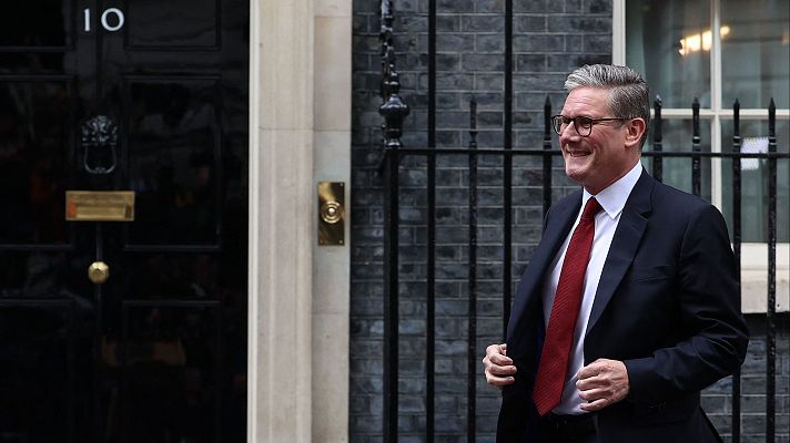 Telediario 1 - La carrera de Starmer hasta llegar al número 10 de Downing Street
