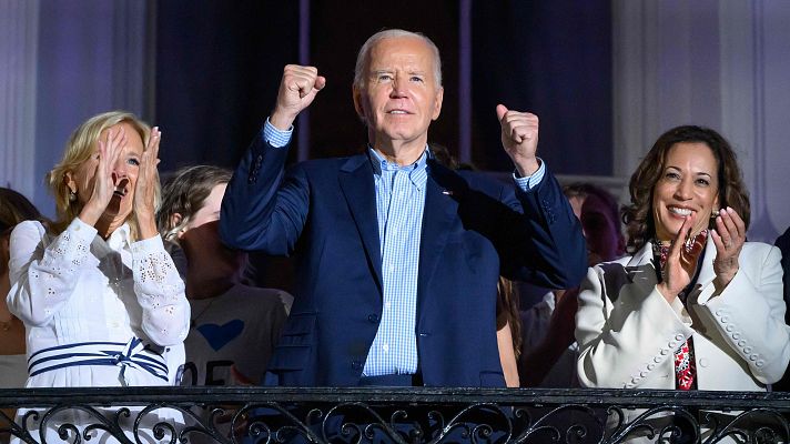 Telediario 1 - Biden insiste en que está capacitado para gobernar: "No me voy de aquí"
